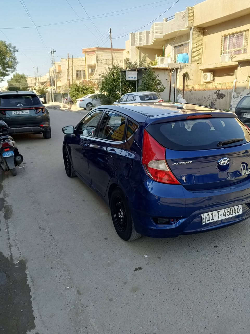 اكسنت رقم بغداد موديل 2016 وارد امريكي محرك 1600 السعر 85 وبيها مجال موبايل ***********
