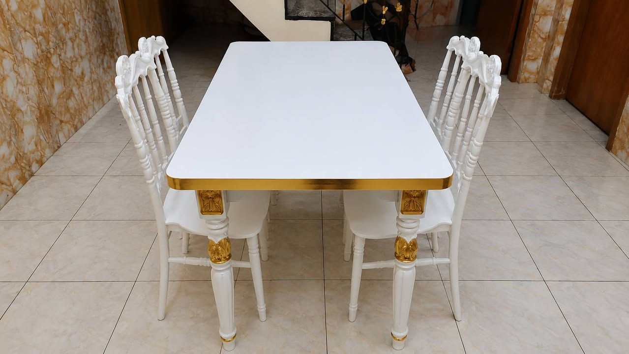 🍽️ ميز طعام مستخدم للبيع
مع ٤ كراسي
بحالة جيدة وسعر 🔔 مناسب جدًا.
للاستفسار، راسلني على الخاص


**إذا كنت صاحب هذا الإعلان وتريد حذفه لأي سبب، رجاءا أرسل رسالة إلى الدعم الفني**