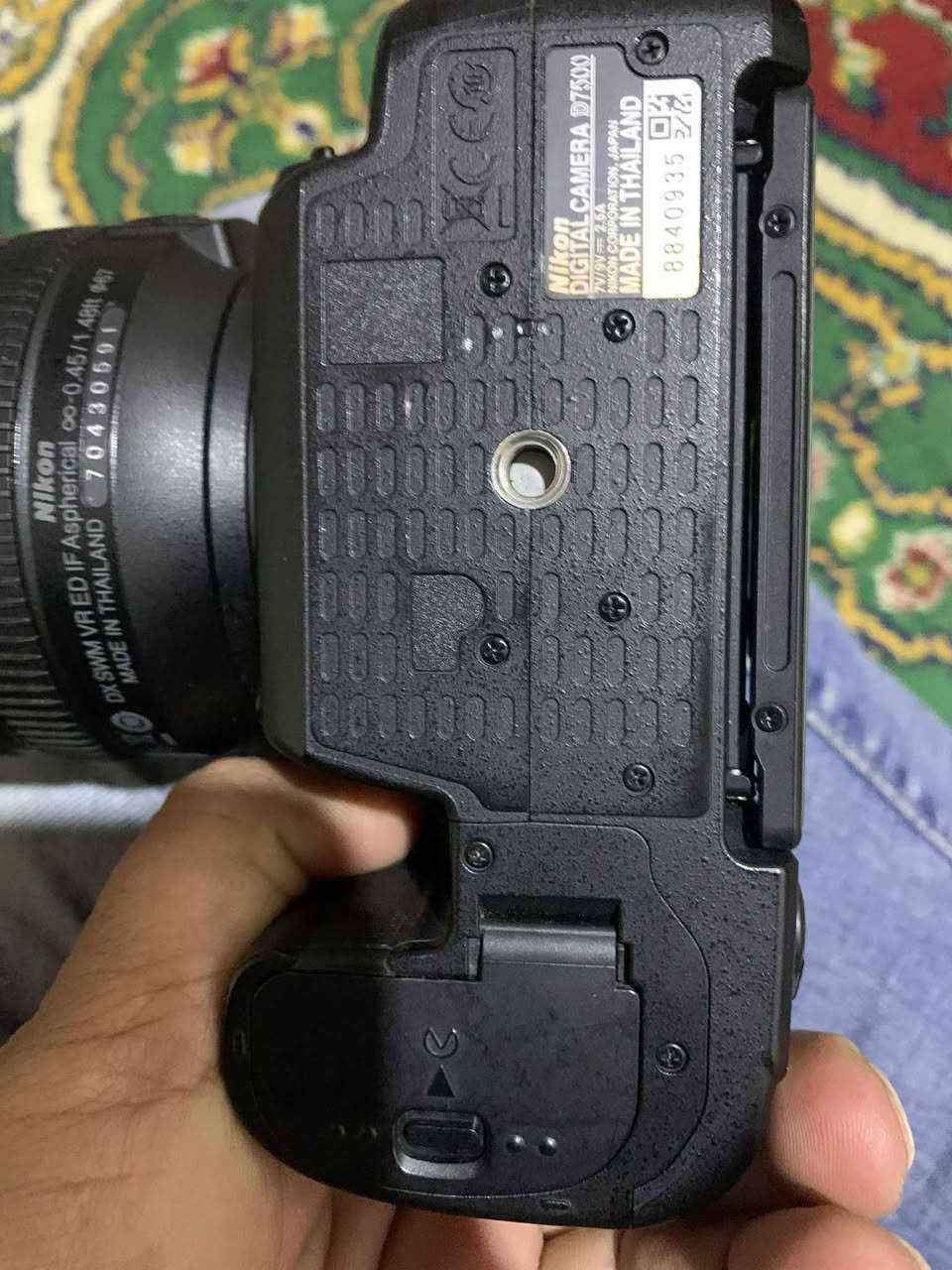 كاميرا نيكون ٧٥٠٠ مع عدسه ١٨   ١٤٠ مع بطارية الاصليه ١٦ مع شاحنه و جنطه للبيع ..


**إذا كنت صاحب هذا الإعلان وتريد حذفه لأي سبب، رجاءا أرسل رسالة إلى الدعم الفني**