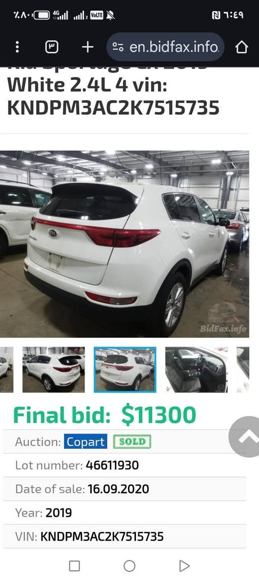 سبورتج 2019
مواصفات عاديه
داخله كلين بس المحرك
صور أمريكا مع المنشور
العنوان بغداد الغزاليه
للاتصال ***********
