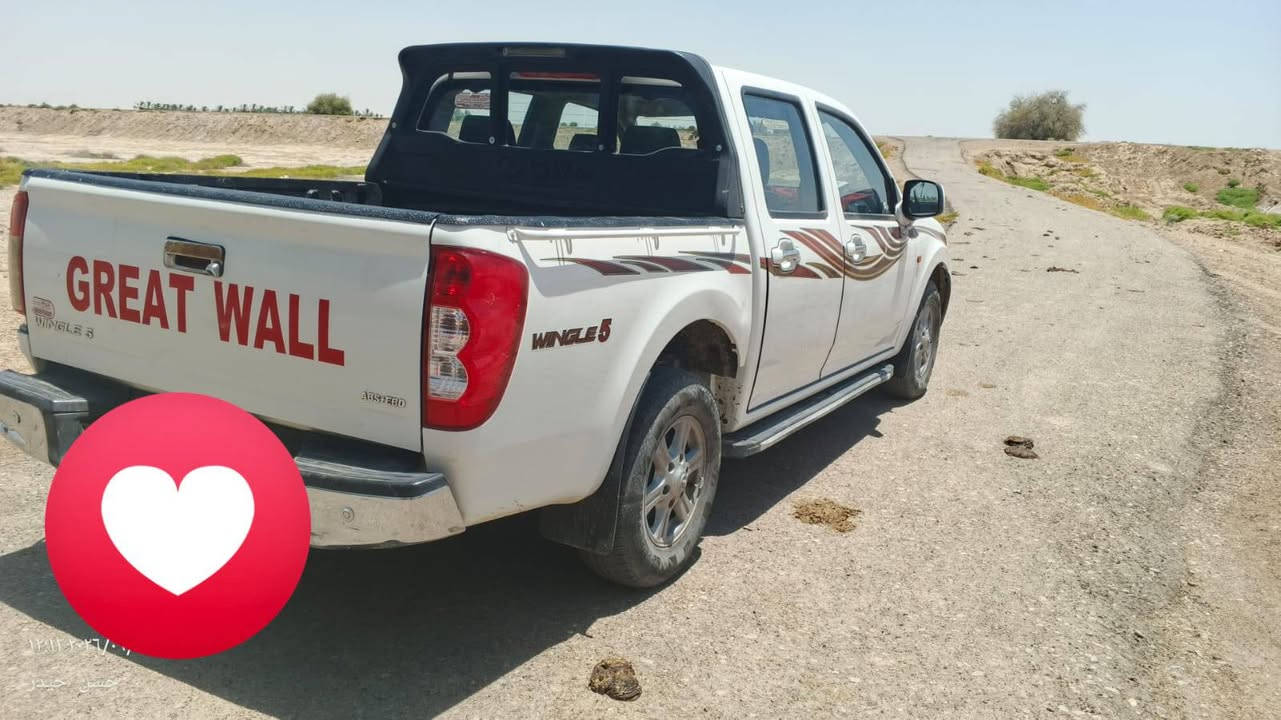 السلام عليكم سيارة كريت ويل 2021  الرقم قادسية سياره جاهزة  السعر 120$ كير اكسن محرك مكفولة*********** غير متواجد على الفيسبوك
