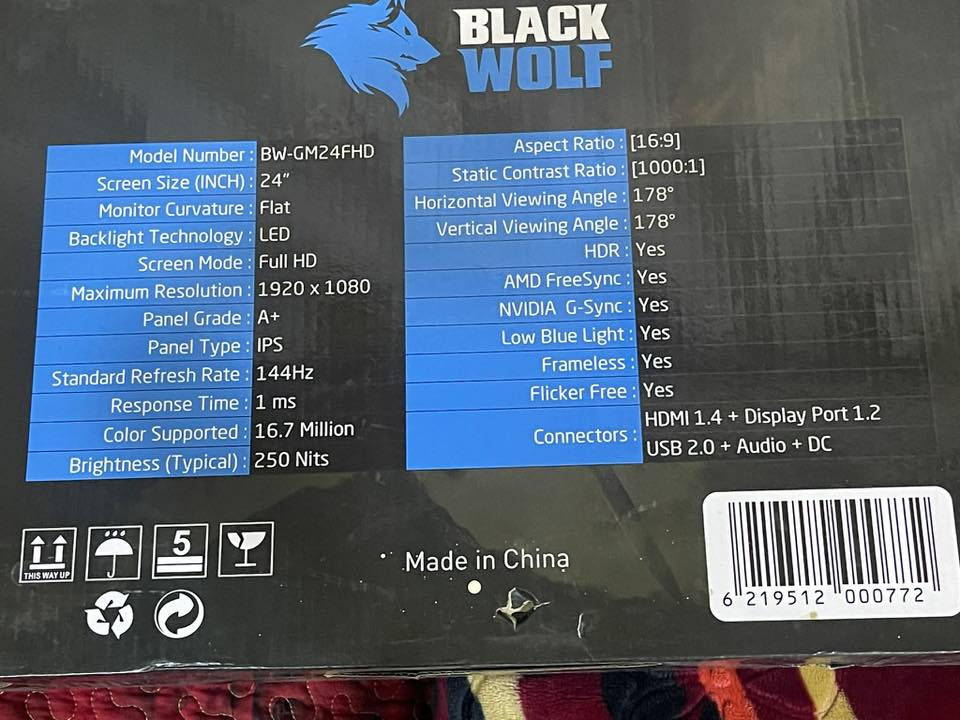 السلام عليكم PC للبيع  

المواصفات 

H110 GIGABYTE
GTX 1050 TI V RAM 4 GIGBYTE
RAM 16 8*2 2400
SSD 256
HHD 1 TB
POR 400w COLER MASER
KAS SILVER STONR
مواصفات الشاشه BLACK WOLF حجم 24 هرتزيه 144 بنل ips سرعه ستجابه 1 ملي 
سكن تدعم خاصيه HDR حقيقي 
الشاشه بعدهه جديده
JERTECH ماوس براند
E- YOOSO كيبورد
ال PC استخدام قليل جداً ونضيفه كلش 

 بالاضافه الى كرسي دوار 

المكان الناصريه سوق الشيوخ 

السعره 650 وبيها مجال 

متواجد ع واتساب ***********
