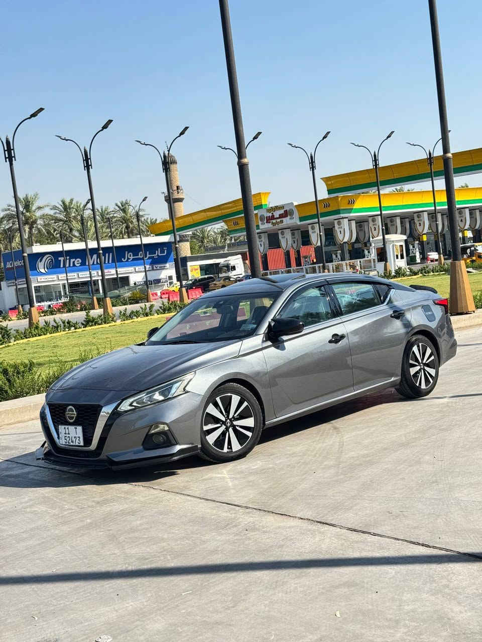 نيسان التيما 2019 SL فول موصفات
رقم بغداد بسمي سنويه لل31 رقم جديد هزه جديده 
تخم تاير جديد صدر كله جديد 
*موصفات السياره سلايت كشن جلد كهرباء ويل كروم 
لايت زلون بصمه تبريد قطعتين شحن لاسلكي سماعات انفنتي رادار امامي خلفي تحديد مسار نقطه عمياء 
سياره بيها دوسات صبغ فقط تبديل بنيد بلادي نفس الون 
سياره جاهزه  
مكاني بغداد الاعظميه  اتصال *********** احمد جارالله 
السعر 128 بيع او مروس

