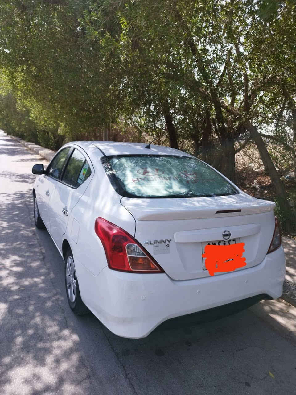 للبيع نيسان صني موديل 2019 رقم اربيل انكليزي بيها منظومه غاز سياره مكفوله من الضربه والصبغ والتبديل  بيها مكانين دحجات صغارالسعر 100 وبيها مجال بسيط للاستفسار اتصل ***********
