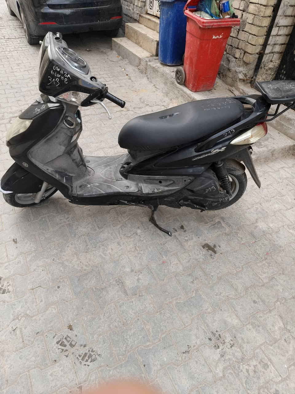 السلام عليكم دراجه سكنس فحل ياباني قبق نفخ 🇯🇵🇯🇵🇯🇵 دراجه نضيه كفراتهه بلاديه مكينه ما مفتوحه بلاديات
دراجه كلاجاتهه نضيفه
و كفرات بلادبه
مكينه ما مفتوحه
كما موضح بل صوره تجي تفحص وتشوف
 دراجه اوراقهه موجودة 
السعر 800 
الاتصال ***********
المكان: مدينه الصدر
