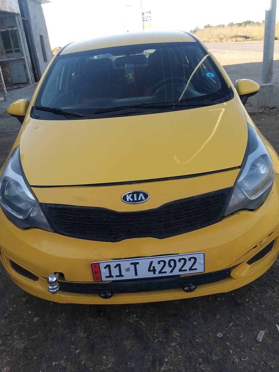 سلام عليكم 
#للبيع سياره كيا ريو موديل٢٠١٢ رقم بغداد حادثهه الجاملغ الامامي جهت السايق ونص من باب السايق بسمي تحويل ثاني يوم  رقم انكليزي وهزه جديده السياره جديده دوشمه جديده تخم تاير سياره جاهزه ما متعوبه  محركها بيه تنقيص قليل سعرها ٧٣ وبيه مجال بسيط مكاني حصوه الاسكندريه  الاتصال /*********** ذاكر تفاصيلها كلهن لتخابرني تكلي شبيهه مابيهه
