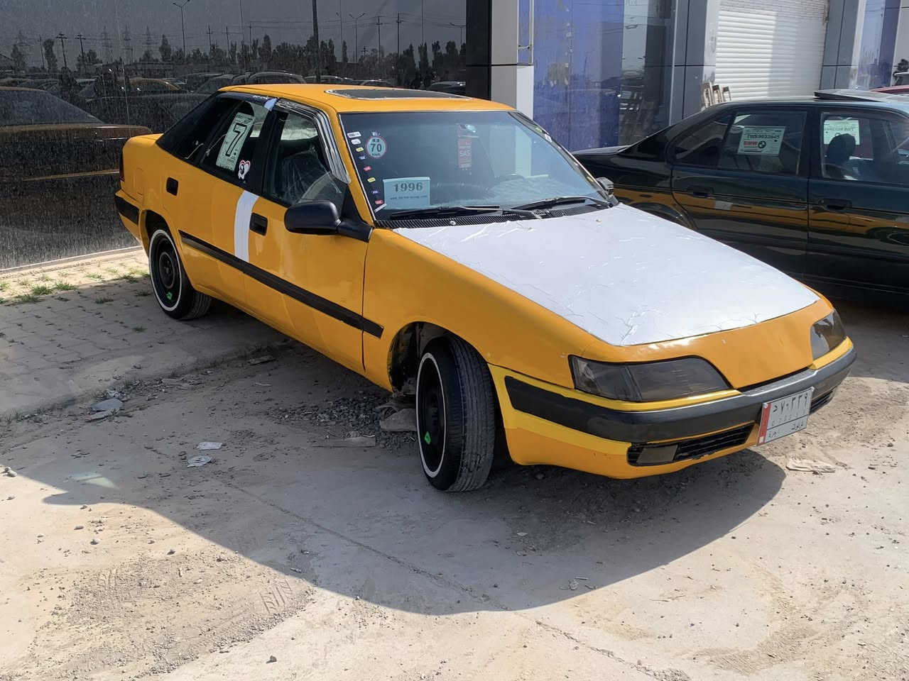 سلام و عليكم دايو اسبيرو موديل 1995سلايت 4جام كربهايات كل شغل مكينة و كير بشرط كهربايات كل شغل 
مكاني كركوك 
رقم تلفون *********** نفس رقم بي واتساب
