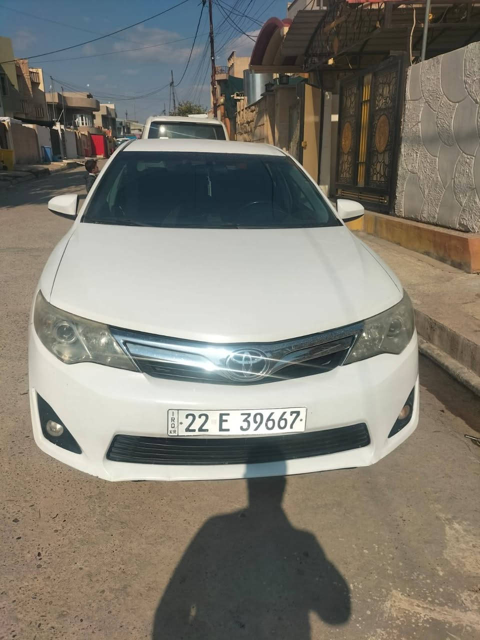 كامري 2012
قطعه وحده صبغ بدون دواخل
رقم جديد 
فئة LE
محرك وكير بشرط
شرط تحويل او وكاله
مكاني تلكيف 
***********
***********
