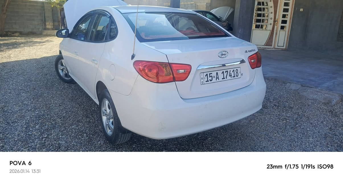 النترا للبيع
موديل 2011 
مكفوله من كلشي لا ضربه ولا صبغ ولا تبديل ليبل واحد
 مكينه 1600 
السعر 120 بيه مجال بصيط
***********
