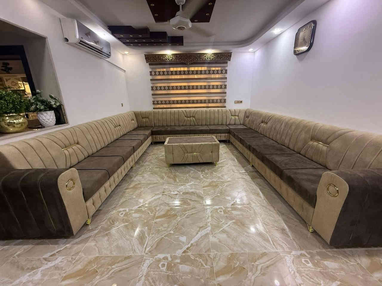 من رخص الادمن
نجارة ودوشمة مجمع الأمير 
عمل كافة انواع الدواوين العراقية والفصالات التركية حسب الطلب.. 
تجديد الدواوين المستعملة بأحدث الفصالات 
مواد العمل..
خشب عراقي 
اسفنج هاي اكسترا الاعلى كفاءة وايضا متوفر اسفنج الطبي للمقعد
تتوفر كافة انواع الاقمشة المبطنة والخامة التركية بجميع الالوان لتناسب اذواقكم
العنوان/ تلعفر قرب مستشفى العالم 
للاستفسار مراسلة الصفحة او الاتصال على الرقم ***********
واتساب ***********
