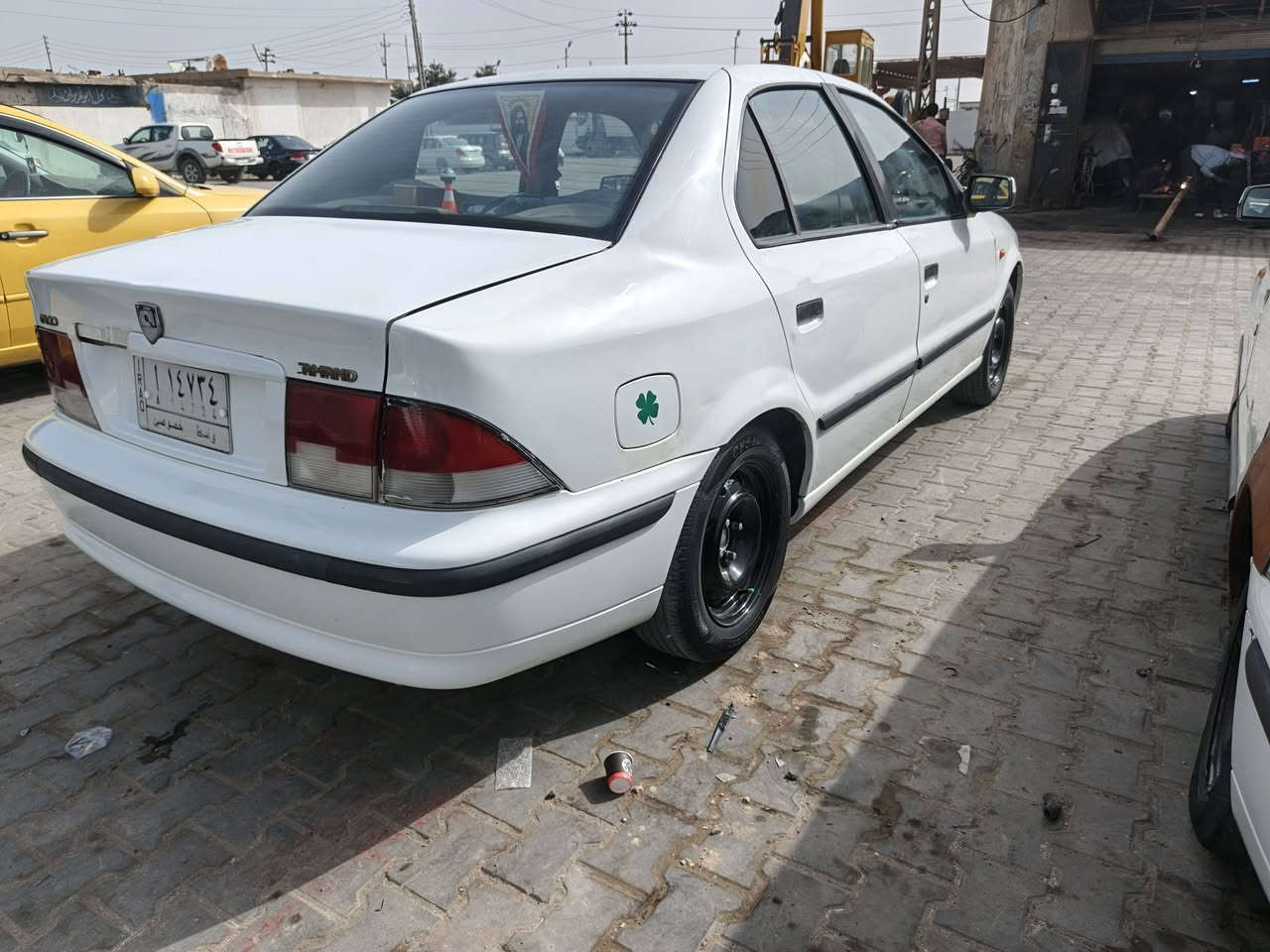 سلام عليكم 
 سمند للبيع سياره جاهزه كير جديد مكينه تجفيت جديد معمر بيها دوس و الجاملغات الاماميه صبغ حداديه ورا وكدام جديد رقم واسط تحويل مباشر 
العنوان كوت الخاجيه 
السعر 40 وبيها مجال لشراي 
الاستفسار اكثر اتصل ***********
رجاً المو شراي لا يكسر بحلال العالم والله يرزق الجميع 💙🙏🏻
