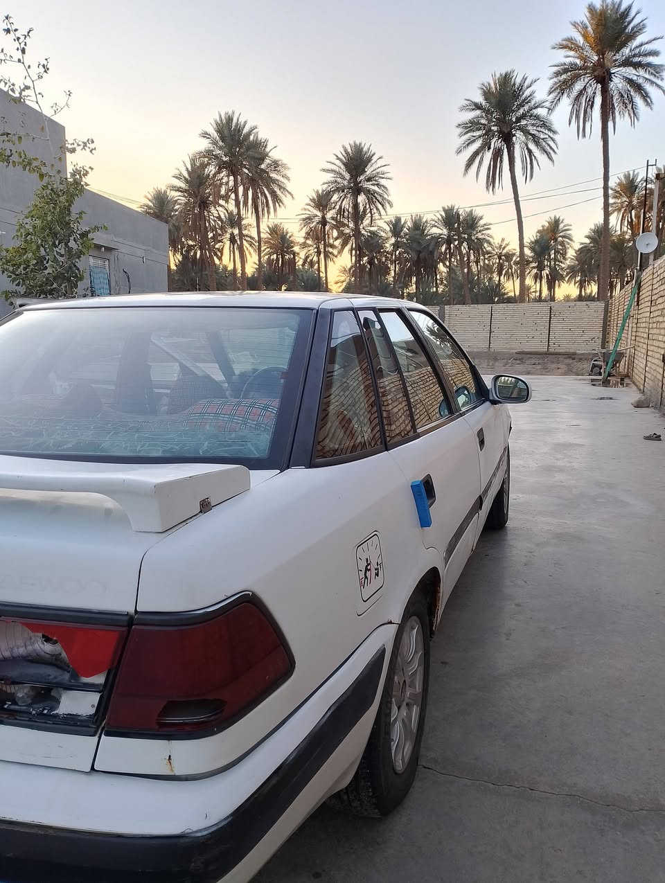 السلام عليكم الاخوة الاعزاء
دايو اسبيرو موديل 95 للبيع السعر23 
سياره خدميه وخير من الله تحويل ثاني يوم مصفره من كلشي سنويه لـ2027 والسياره مثل ما موضح في الصوره 
رقم التلفون ***********
مكاني بابل
