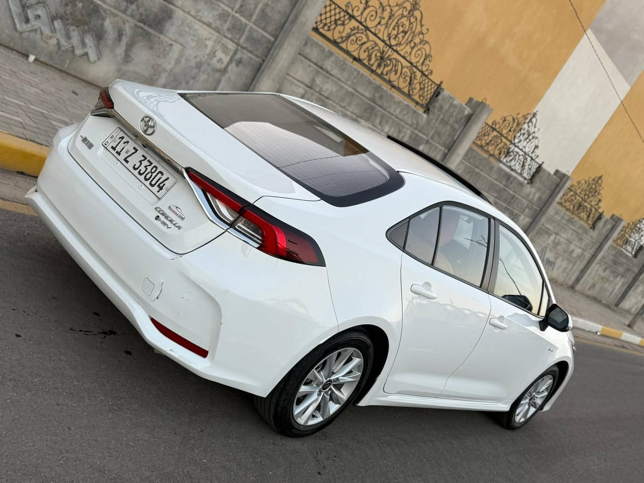 تيوتا كورلا هايبرد 2025 كفاله عامه
رقم بغداد تحويل مباشر 
عداد المسافه : 14 الف km
حجم المحرك : 4 سلندر 1800 هايبرد 
المواصفات .. 
بصمة تشغيل وابواب - فتحة سقف
رادار امامي مانع تصادم 
مقاعد جلد - هاند بريك كهرباء - اوتو هولد
ويل كب - اشاير مري - لايت وكشاف زينون
تبريد قطعتين - شاشه كار بلي - كامره خلفيه 
***********
(( السعر 163 ورقه ))
