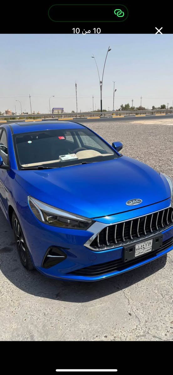 جاك صيني 2023 لون جويتي
* شاشه كبيره 
* سايد بريك دكمه
* اناره محيطيه داخل السياره متغيره بلاديه 
* لايت زنون 
* ارضيه جلد
* كشنات كيمنك اصل 
* تبريد قطعتين يخبل بلاد مال شركه ثلج 
* بصمه 
* فتحة سقف 
* تايرات حداديه كله جديد 
* مكينه بلاديه غير مفتوحه 
* دهن المحرك كله اصلي وكاله 
* محرك 1500 تنفس طبيعي 
* بانزين عادي ومحسن كلش طبيعي 
* فحص موقت تترقم كل مناطق الجنوب فقط 
* سياره مامتعوبه مال بيت 
* السياره بيها بارد بالصندوق قليل جوه الرقم 
* صبغ بالداير قليل جدا فقط بس هذن وشرط الفحص 
* السياره مكانها بالزبير سكن البتروكيماويات متواجد العصر وبالليل الصبح دوام 
* سعرها 95
* رقم التلفون ***********
* مكلف بالنشر اي استفسار اتصل بالرقم وانا حاضر البصرة, العراق
