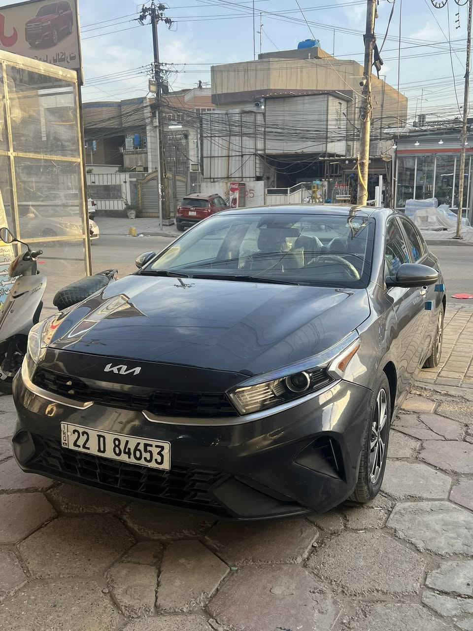 السلام عليكم
كيا فورتي رقم اربيل الجديد باسمي 
موديل ٢٠٢٢ الشكل الجديد 
ماشيه ٨١ميل 
السعر ١٤٣ورقه بيه مجال للشراي
مواصفات
رادار خلفي امامي+تحديد مسار+ قياده ذاتيه 
نظام توقف ذاتي 
نظام تزلق ونحدار
كامره خلفيه ٣٦٠ درجه 
تحكمات ستيرن جهتين + مثبت سرعه 
٤ انظمه قياده 
محرك دوش ٢٠٠٠
كير ٧ نمر 
كتلوكات السياره كله
وبعد هواي مواصفات مذاكره
حادثه تبديل جاملغ وبنيد فقط 
عنواني بغداد حي المعلمين 
***********
