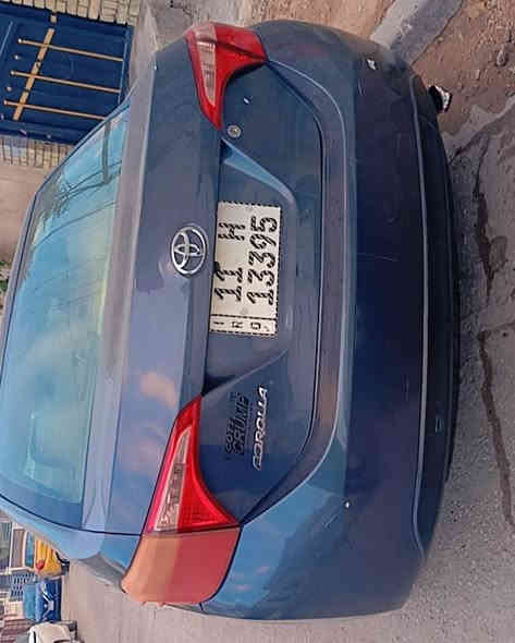 كورلا امريكي.  2018. رقم بغداد جديد سنويه جديده بسمي
ضرر خلفي من جهة السائق جاملغ الخلفي بدون تبديل صبغ جاملغ الخلفي والباب موجود بالسونار 
بدون دواخل. بدون تبديل 
كير  محرك. تبريد مكفول. 
رادار.  حجر بيئه موجود 
مكان بغداد   السعر 129 ورقه بيه مجال.      
***********
