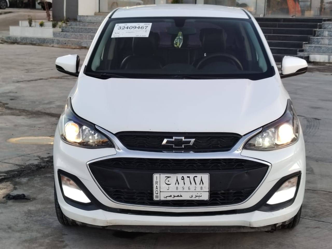 السعر 93$$         ***********
سبارك موديل 2019 ماشيه 70 km مكينه كير شرط صبغ بوند بدون دواخل رقم نينوى شرط التحويل وبيها كابون سنويه جديده كير توماتيك كشنات جلد هيتر كشنات هيتر ستيرن
