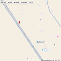 قطعة ارض للبيع  شارع ٣٠   رقم القطعة ٤١٦٥٧   حي الجهاد   ثالث قطعة من ...