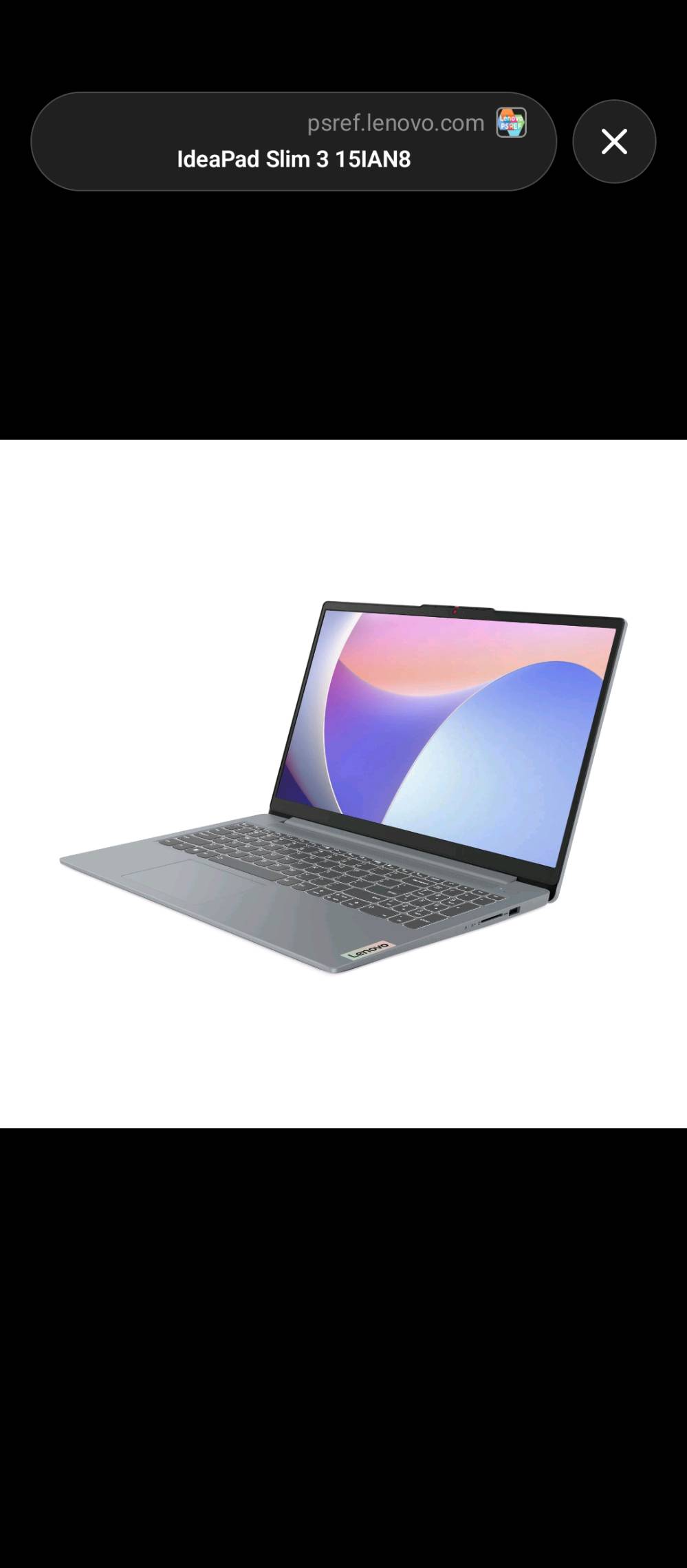 💻 Lenovo IdeaPad Slim 3 15IAN8



+4
لابتوب Lenovo IdeaPad Slim 3 15IAN8 هو جهاز محمول اقتصادي، يتميز بتصميم أنيق وخفيف (1.55 كجم)، شاشة 15.6 بوصة FHD، معالجات Intel Core i3-N305 أو Intel N100، ذاكرة عشوائية 8 جيجابايت LPDDR5، وتخزين 512 جيجابايت SSD أو 128 جيجابايت، مما يجعله مثالياً للاستخدامات اليومية والدراسة مع نظام Windows 11. 
Welcome to Yorkshire
Welcome to Yorkshire
 +2
أبرز المواصفات (قد تختلف حسب الطراز):
المعالج: Intel Core i3-N305 (8 أنوية، حتى 3.8 جيجاهرتز) أو Intel N100 Quad Core.
الذاكرة (RAM): 8 جيجابايت LPDDR5-4800 (مثبتة).
التخزين: 512 جيجابايت أو 128 جيجابايت SSD.
الشاشة: 15.6 بوصة FHD (1920x1080).
الرسوميات: كرت شاشة مدمج Intel UHD Graphics.
نظام التشغيل: Windows 11 Home.
المنافذ: منافذ متعددة تشمل USB-C، و USB-A، و HDMI، وفتحة بطاقة microSD.
الميزات الأمنية: غالق خصوصية للكاميرا (Privacy Shutter)، 