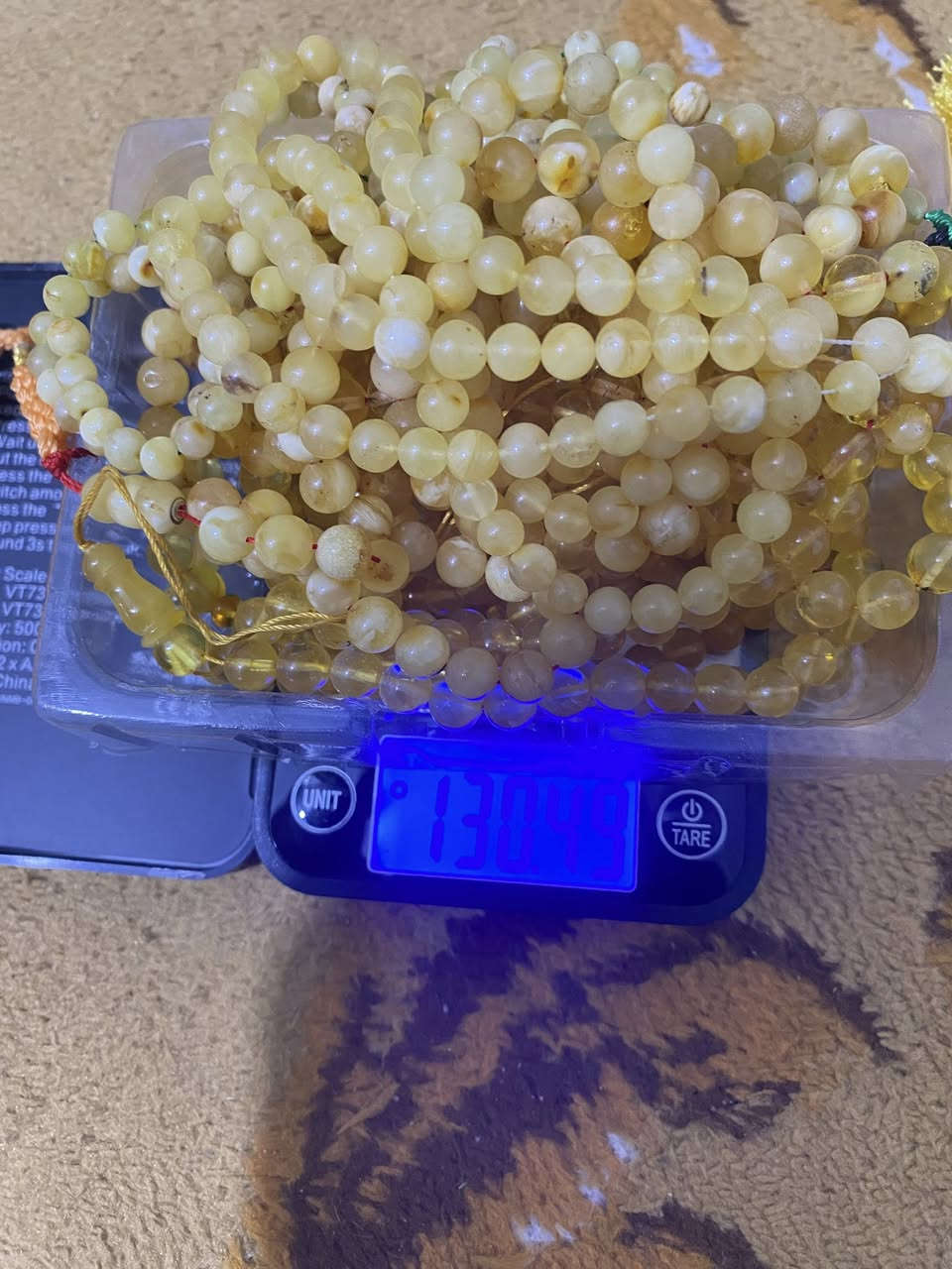 كهرب حر طبيعي سبح 101 خرزه بيع شلع وزن 130 اغرام سعر الغرام 3500


**إذا كنت صاحب هذا الإعلان وتريد حذفه لأي سبب، رجاءا أرسل رسالة إلى الدعم الفني**