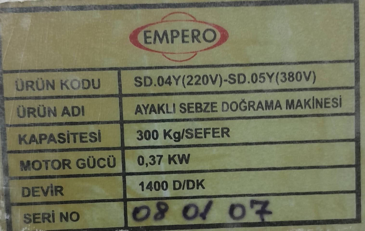 للبيع قطاعة خضار تركي مكاني بغداد
***********
