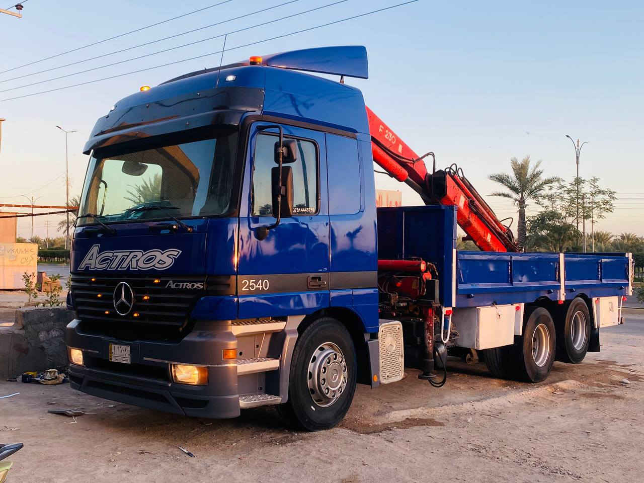 للبيع اكتروز كرين 2002👉
كرين فاسي (FASSI)  8طنون ونص 
كرين 5سلايت دهن 
مكينه كير جدد كير أوتو ماتيك كلج 4*4نمره 
حجم السياره (2540) 
1-سنكل مزوج
٢ـ بدي جوانب 
٣ـ تبريد ثلج 🥶
٤ـ تدفئة 🥵
٥- جوبلس أمامي وخلفي 
٦-دبل مناميه 
٧-مكينه 6v
٨-سنويه جديده 
٩-حجم الكرين 230 
١٠- السياره حلوه وجاهزه للشغل تأخذه ثاني يوم تطلع على باب الله جاهزه مجهزه من كل النواحي مكان السياره كربلاء الامام عون عمود 185 للاستفسار أكثر الاتصال على الرقم,

***********  محمد 

*********** غالب
