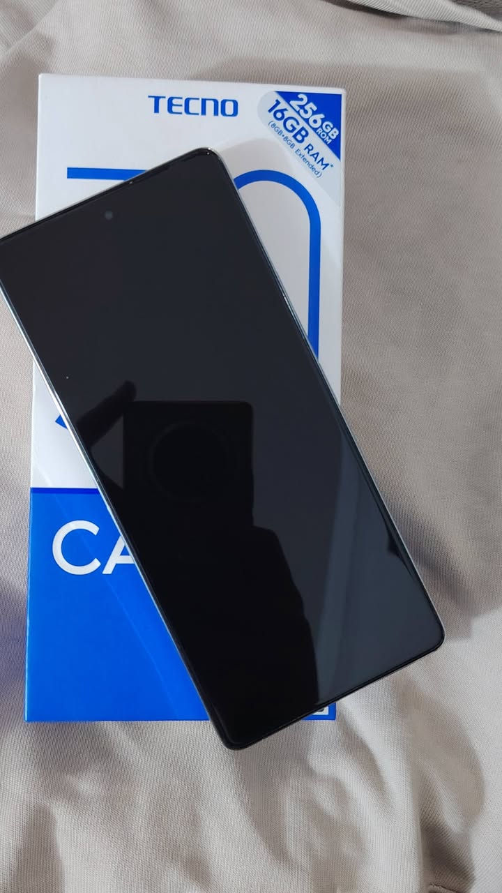 سلام عليكم ورحمة الله وبركاته
جهاز موبايل TECNO CAOMON30 للبيع
جهاز نضيف شخط مابي نضافته 95 ٪مامفتوح 
جهاز فول موصفات للتواصل واتساب فقط *********** سعر خاص مكاني نجف
