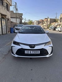 كورلا هايبرد شكل الخليجي موديل 2024 ماشيه 11الف مكفوله من الصبغ والبار...