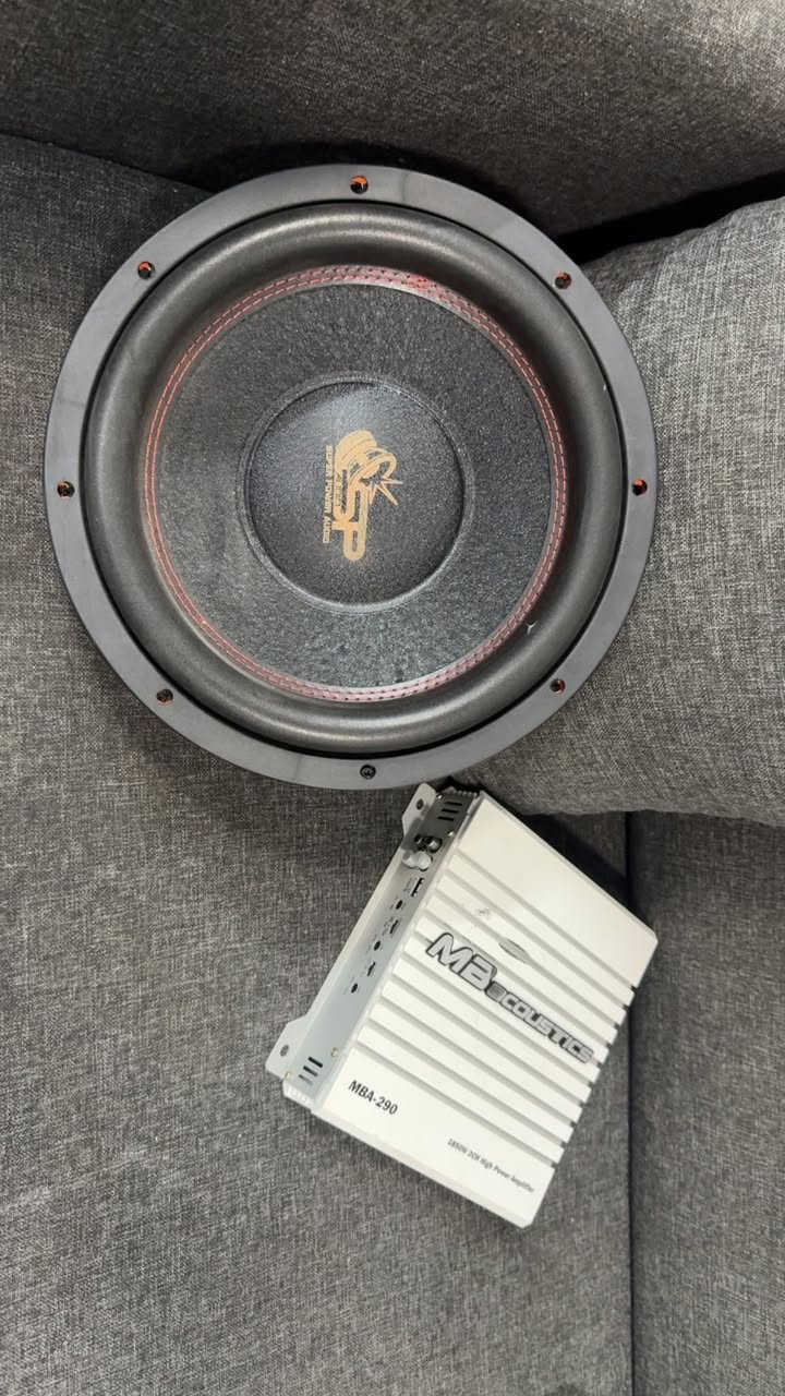 السلام عليكم سبوفر ١٢ انج sp audio ايطالي مع امبلفاير mb acoustics mba-290 مع البوكس مستخدم قليل جداً السعر ٣٢٥ وبي مجال


**إذا كنت صاحب هذا الإعلان وتريد حذفه لأي سبب، رجاءا أرسل رسالة إلى الدعم الفني**