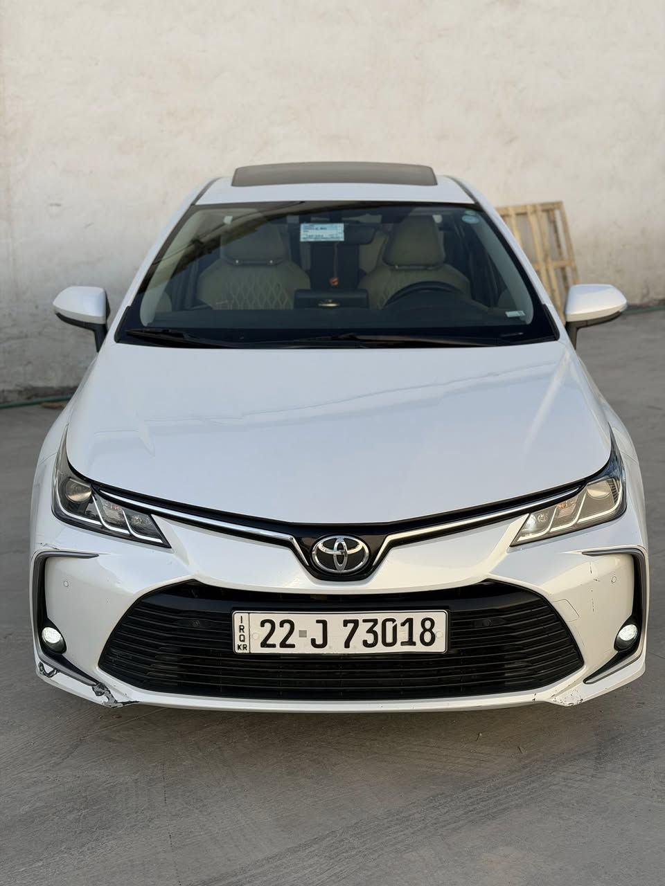 يا الله
كورلا 2022 
SAS كفالة عامه 
سنويه بأسمي تحويل مباشر 
ماشيه 77 الف كيلو 

مواصفات 
1_ بصمة 
2_فتحة سقف
3_ شاشه حجم كبير 
4_ كامره خلفية
5_ حساسات امامي خلفي 
6_كشافات اماميه 
7_ عدسات زنون
8_اشاير مري 
9_ نقط عمياء 
10_ مري شفط 
11_قطعتين تبريد 
12_شاشه تبريد 
13_مانع انزلاق 
14_ مود درايف سبورت 
وبقيه مواصفات معروفه ب SAS

السعر 167
عنوان : كاظميه جكوك 
استفسار :***********
