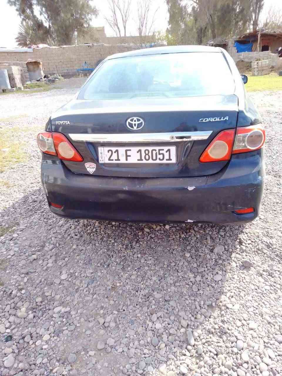 (((( مكلف بلنشر ))))
للبيع 
كورلا 2011 امريكي 
رقم سليمانية 
سنوية لل2027 تحويل مباشر 
صبغ عام 
السعر 95 💲 بيها مجال بسيط 
الاتصال
 ***********
مكان السيارة 
صلاح الدين الشرقاط اسديرة
