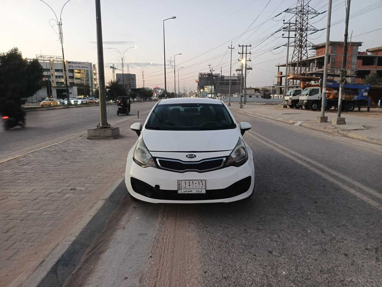كيا ريو ٢٠١٣ وارد امريكي ١٦٠٠ رقمها كربلاء 
 مكاني كربلاء سعرها (٨٢) قابل للتفاوض 
*********** اتصال فقط كربلاء, العراق
