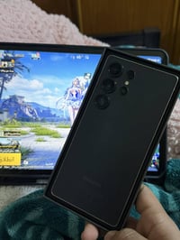 سامسونك s 25 Ultra للبيع جهاز قبل 4 اشهر مفتوح من كارتون نضيف للشارع م...