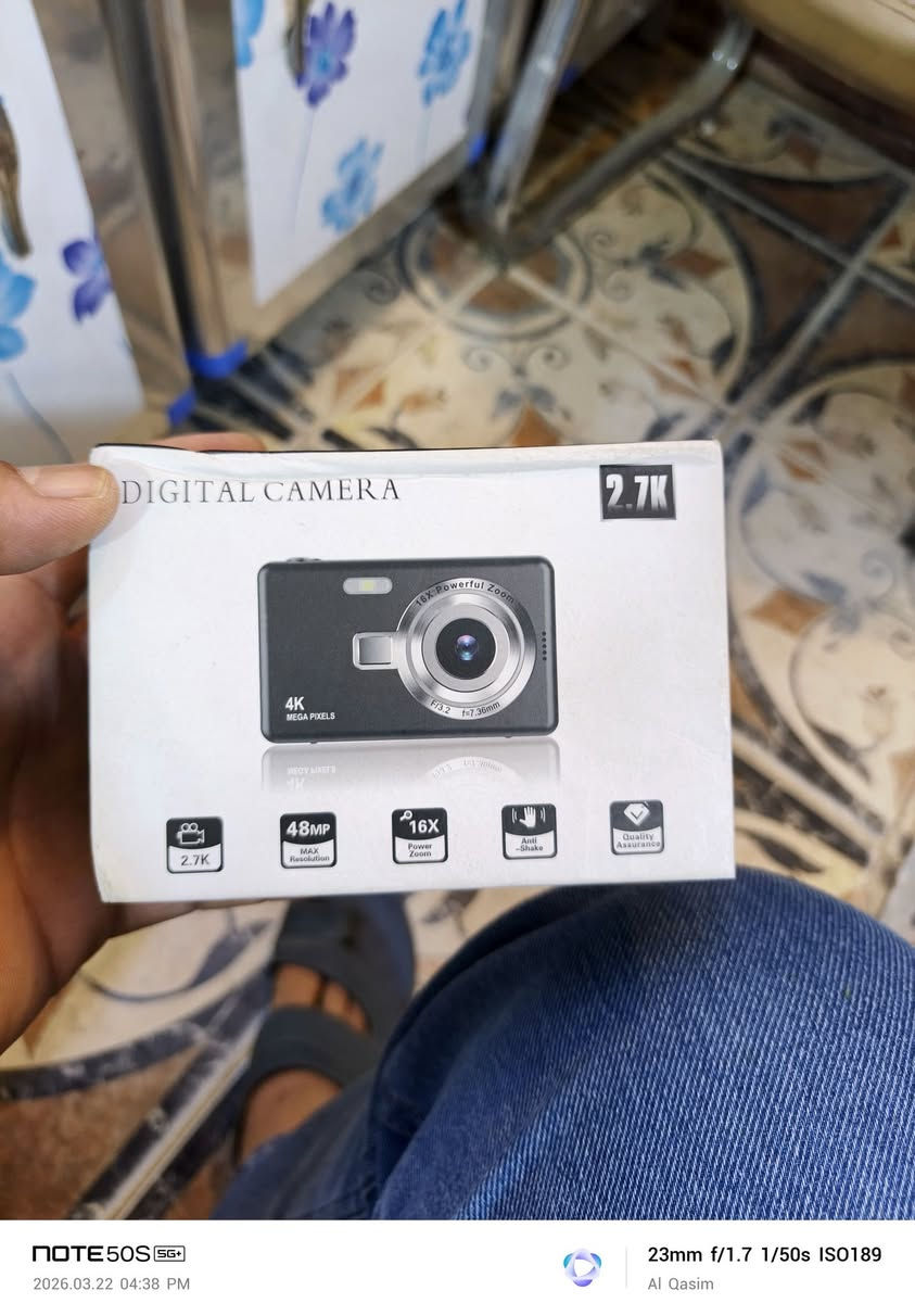 السلام عليكم كاميرا ب 10  الف


**إذا كنت صاحب هذا الإعلان وتريد حذفه لأي سبب، رجاءا أرسل رسالة إلى الدعم الفني**