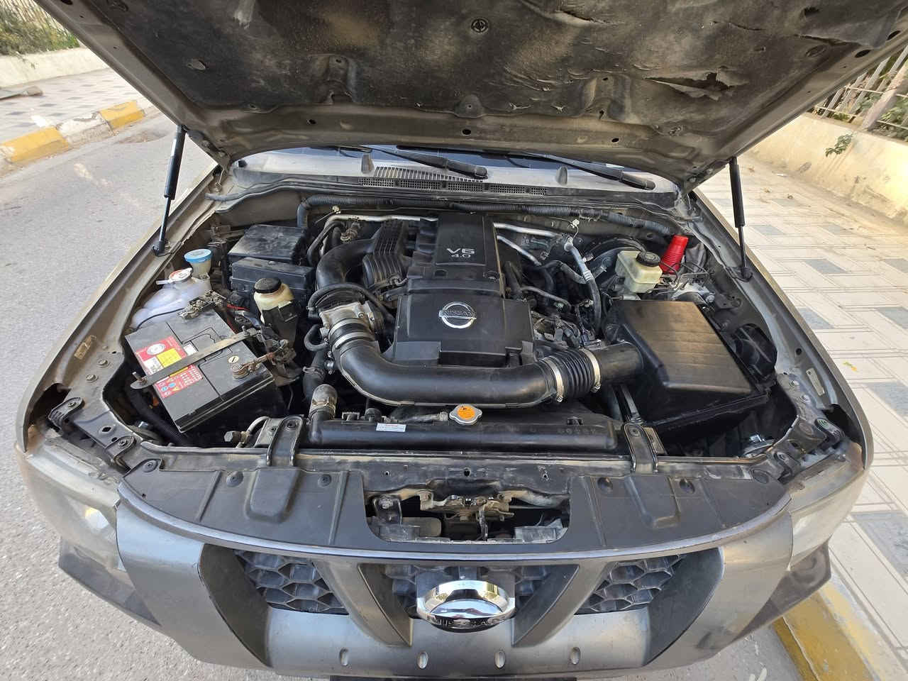 نيسان اكستيرا ٢٠٠٥ وارد امريكي ضربته جاملغ امامي وقب جنطه وصبغ اثر جراد جهة وحده مكينه جديدة قبل شهر شديته
شاشه تبريد تدفئة كاميرا  سنوية وهزة جديدة ل٣١ رقم سماوة مشروع وطني بأسمي مكان السيارة الناصرية السعر ٨٥ وبيه مجال او مراوس  ***********
