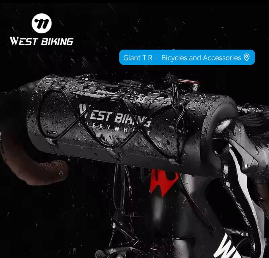 🎡 ما شاء الله لاقوة الا بالله العلي العظيم 🎡

📫 تم بعون الله وفضله وصول وجبة جديده من 👇👇

الوجبه الجديده 2026 :  منتج رقم 7

®️ WEST BIKING ✅ المزيونه 😁

​🚴‍♂️ اجعل رحلتك أسهل وأكثر أناقة مع حقيبة West Biking الاحترافية!

​💼  لحمل أغراضك الأساسية أثناء القيادة دون أن تعيق حركتك؟ نقدم لك حقيبة الدراجة العلوية بتصميمها الإنسيابي والمتين، الشريك المثالي لكل دراج.

​✨ لماذا تختار  هذه الحقيبة؟

🟩 ​تصميم مقاوم للماء: مصنوعة من مواد عالية الجودة تحمي هاتفك وأغراضك من المطر والغبار.

🟪 ​سعة تخزين مثالية: مساحة كافية للمفاتيح، المحفظة، أدوات التصليح الصغيرة، والوجبات الخفيفة.

🟨 ​ثبات فائق: نظام تثبيت بأشرطة (Velcro) قوية تضمن عدم اهتزاز الحقيبة حتى في الطرق الوعرة.

🟫 ​سهولة الوصول: سحاب سلس يتيح لك الوصول لأغراضك بيد واحدة أثناء القيادة.

🟥 ​شبكة خارجية إضافية: مزودة بحبال مطاطية (Bungee cord) في الأعلى لتثبيت قفازاتك أو سترة خفيفة.

⬛ ​مظهر رياضي جذاب: تصميم "West Biking" الأنيق الذي يضيف لمسة جمالية لدراجتك.
​💡 مثالية لـ:
​✅ الرحلات الطويلة (Bikepacking).
✅ التدريبات اليومية.
✅ التنقل داخل المدينة.

®️ Giant T.R -  Bicycles and Accessories .. 🚴‍♂️

🔴العنوان : بغداد / نفق الشرطه / مقابل المشاتل / مجمع الدراجات الهوائيه  . 

🔴للأتصال و الاستفسار :  
*********** 📲
*********** 📲

🔴 توصيل : بغداد + المحافظات ( مركز + اطراف ) . 

لسنا الوحيدون ... لكننا بكم الأفضل ان شاء الله ♥️

🥇🥇🥇🥇🥇🥇🥇🥇🥇🥇🥇🥇🥇🥇🥇🥇
