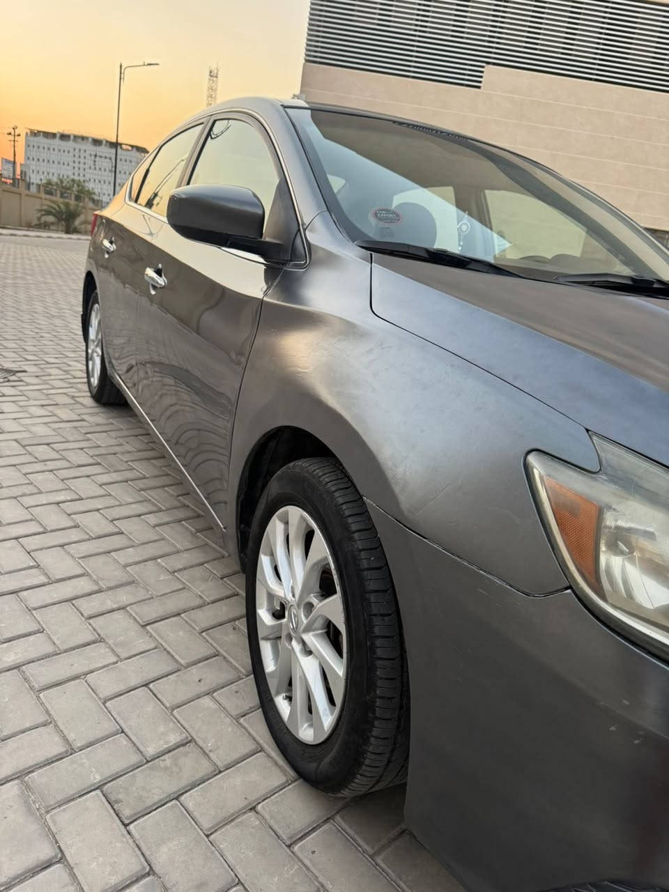 سلام عليكم
نيسان سنترا موديل 2019 وأرد أمريكي 
حادثها جاملغ و بنيد مبدلات نفس اللون 
السيارة جاهزة من كلشي حدادية امامية و خلفية تبريد + تدفئة شغال كهربائيات السيارة كلها شغالة تخم تاير جديد 
السيارة فول مواصفات عدى الفتحة تشغيل بصمة + بصمة بالأبواب + مثبت سرعة + تحكم ستيرن 
الكير والمكينة 100/100 السيارة جاهزة على آخر حباية 
السيارة رقم مثنى معوقين سنوية لحد 2026 و تتسجل حرى 
راعي السيارة بالناصرية 
السيارة ما ناقصها اي شي نهائياً كلشي بيها جاهز و شغال و هذة السونار كدامك و اقرة 
السعر 103 و بيها مجال 
العنوان البصرة  العشار 
رقم الهاتف: ***********
