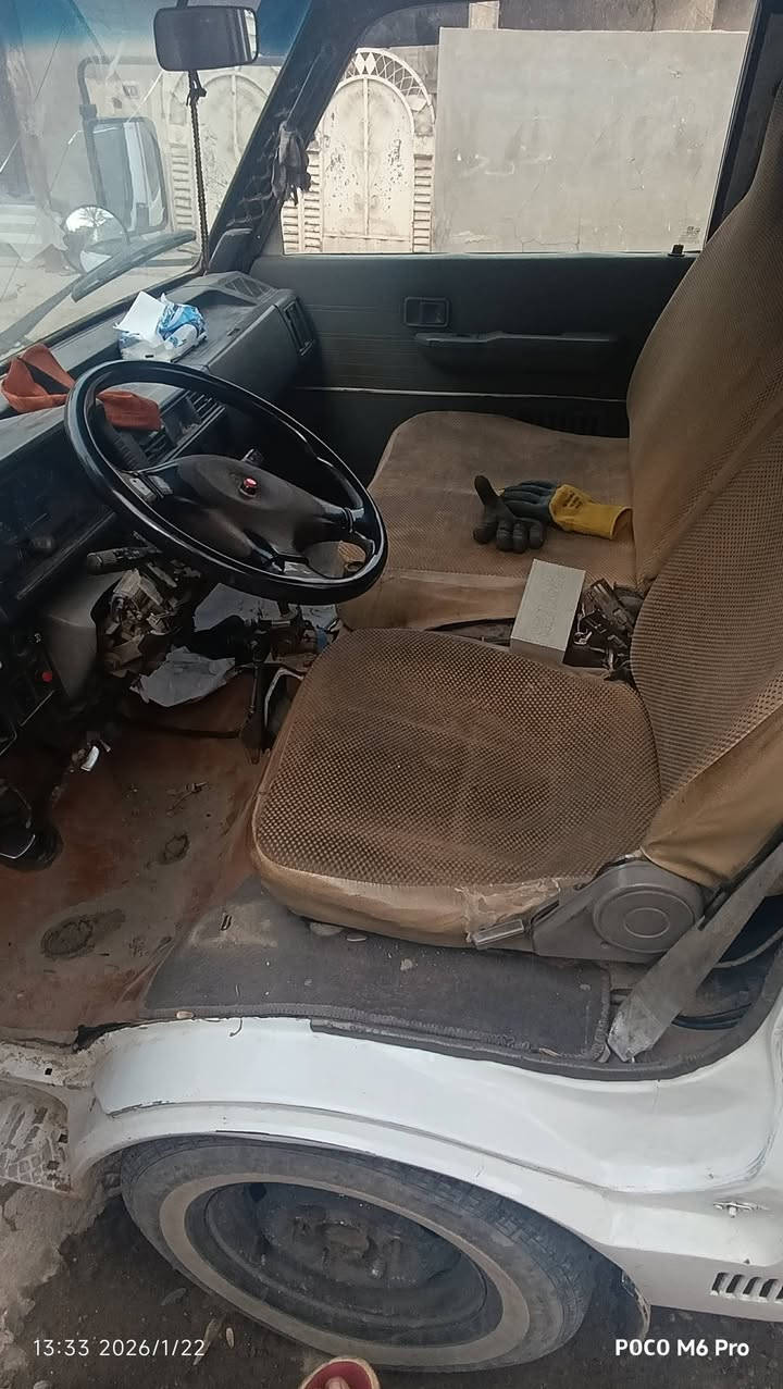 سلام عليكم كيا بنكو ميدل 1994 المكينه بيه تبخير بدون تنقيص الكير على الثاني يفلت   الحديده جديده السعر 35 وبيه مجال  العنوان بغداد البياع تقاطع درويش ***********
