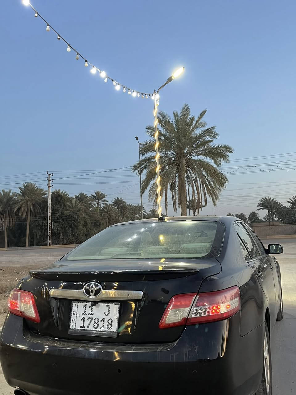 سلام عليكم     تيوتا كامري 2007 وارد أمريكي ضرر بابين عكس السايق سياره مناقصه اي شي مال جناي مصبوغه عام جماليه كير محرك كفاله  مكينه سته  سياره احله من الصور  بسمي مكان بغداد  صدرها جديد تبريد ثلج***********. وا عندي صورها قبل الصبغ سعرها 79 وا بيها مجال بصيط
