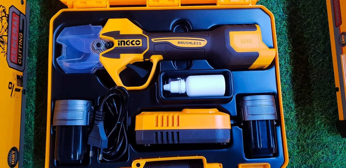 🔥🔥🔥عرض خاص وبسعر مغري🔥🔥🔥🔥 من شركة #انجيكو مقص عنب شحن ١٦ فولت مع دبل بطارية 
خدمة التوصيل جميع انحاء العراق 5 الاف فقط
🌍🌍🌍🌍✈✈✈✈🌞🌞🌞🌞

📲***********☀️☀️☀️🌞
كل ما هو جديد تجدونه في شركة انجيكو INGCO#
