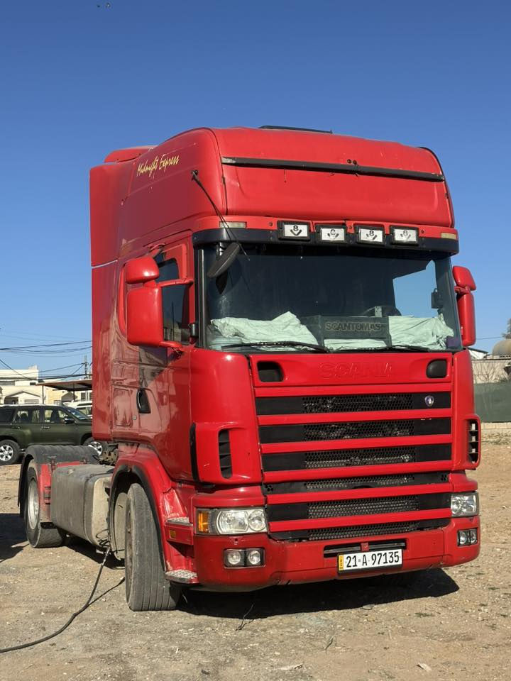 اسكانى موديل ٢٠٠٤
گير عادى
مةكينه V8 480
ريتايدةر
سبليت

سةنةوى تةنكةر دةبل تايه
سةنةوى تا ٢٠٢٨ تازةيه

***********
