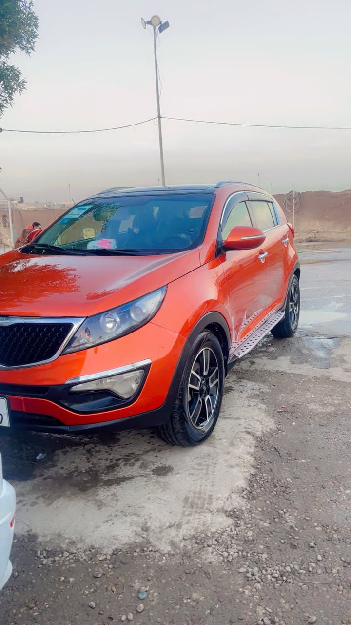 بسم الله الرحمن الرحيم
للبيع  
كيا سبورتج 2016 خليجي
موصفات فول ما عدا البصمه
بنوراما فول الفول
اضرار السياره كما موضح بسونار
السعر : 135$
الهاتف: ***********
العنوان: بغداد
