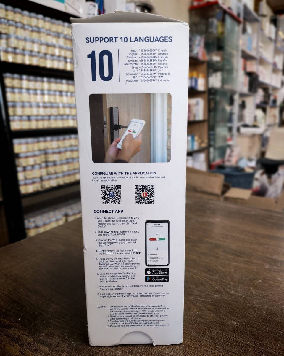 قفل باب سمارت بهذه الشكل الي يفيده يخلي سعره


**إذا كنت صاحب هذا الإعلان وتريد حذفه لأي سبب، رجاءا أرسل رسالة إلى الدعم الفني**