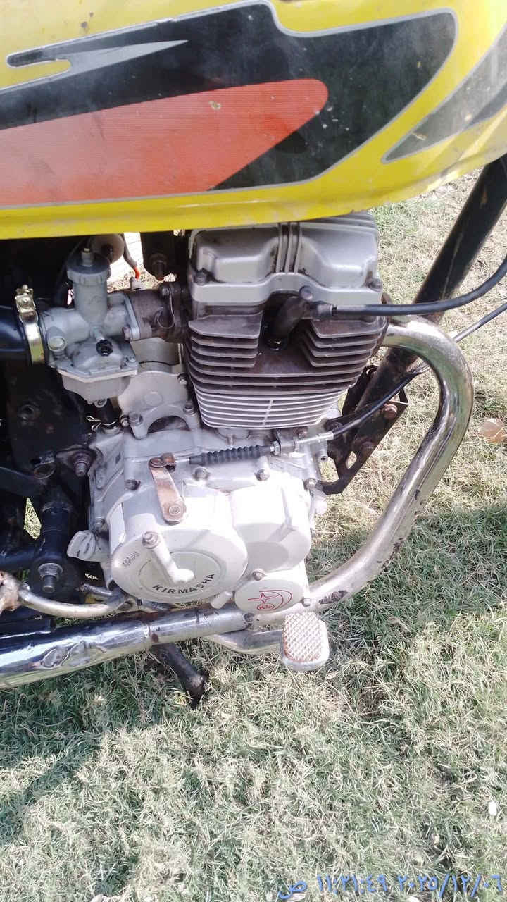 سلام عليكم دراجه ايراني محرك ستوته ضفيره جديدة بس يرادله ربط شاصي نضيف بيهة اورق سعر 375وبيهة مجال مكاني شعله سلاميات *********** بغداد, العراق
