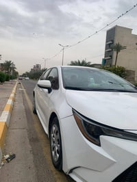 كورلا ٢٠٢٢ حادث مرفق بالصور رقم بغداد انكليزي بااسمي السعر ١٣٥  ماشيه٣...