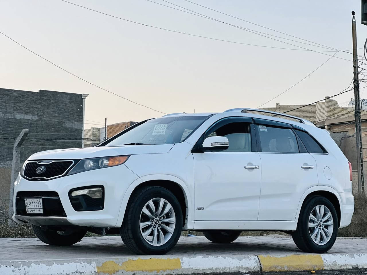 السلام عليكم.   للبيع  سورنتو.   موديل 2013
رقم بغداد.   مشروع وطني.    تحويل مباشر 

أمريكي.   SX.    V6.     فول 1/1
صبغ شبر.   فقط.     والباقي كلين تايتل 
كفاله عامه.    ماشيه.  165,089.  km

كير.   محرك.    صدر.   تبريد.   
تراي.    ماعليها.  كلام.    

السعر.  160. ,  وبي مجال للطيبين 
رقم. هاتف.   ***********
مكاني.  الفلوجه.    الكرمه.
