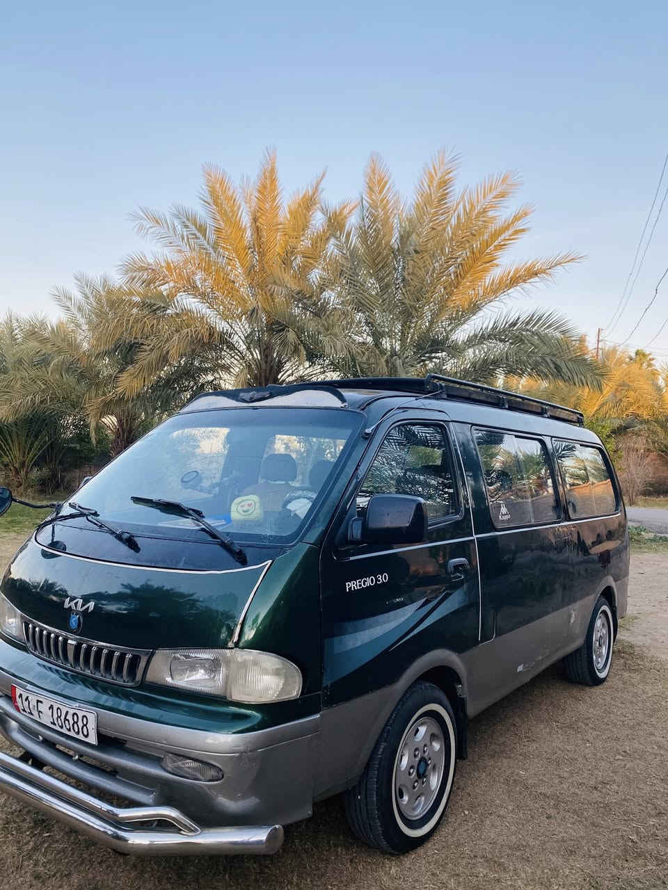 السلام عليكم للبيع كيا بريجو 🚨🚘
موديل 97 

سنويه لل 30 

السياره باسمي ومصفره ورقم جديد 

السياره مابيها لو ضربه 

فقط بارد 

وبلاديه بس باب السلايت ولصفحه الوراها  والجنطه 

مرشوش للجماليه اثر جراد 

تجي وشوف بعينك 

الشواصي الخلفيه مبدلات  شقل درجه اولى 

والكدام الايمن معمر 

محرك وكير واكسن خير من الله 

تايرات جديد 🛞🚘

السعر : ٧٢

للاستفسار ***********

المكان بغداد ابو غريب 

ملاحضه : لاتتصل من ال ٨  الصبح لل 12 الضهر لان بلدوام !
