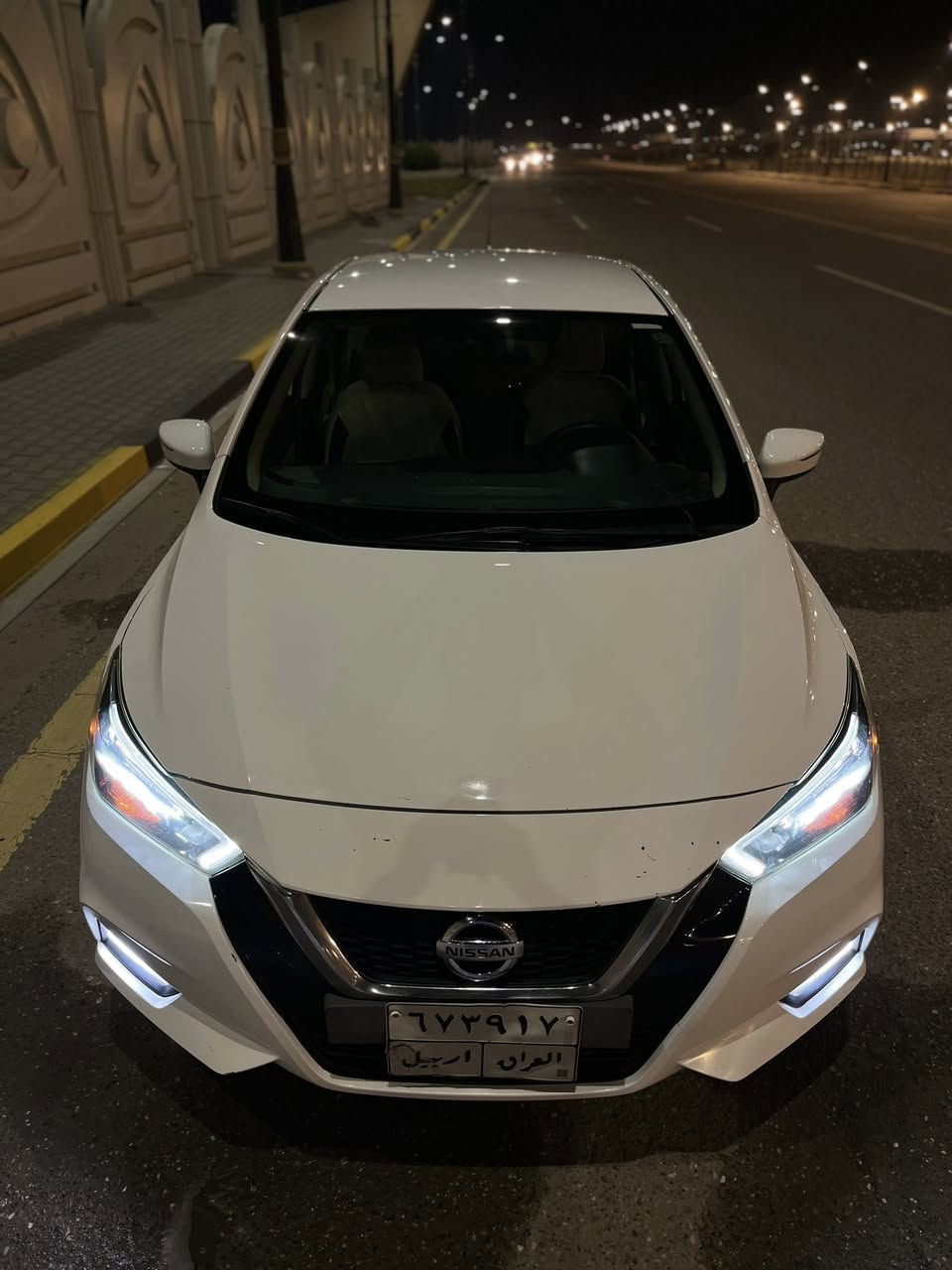 السلام عليكم.
نسيان صني مكسيكي وارد خليجي 2021 اربيل 
لايت لد ابيض 
لد نهاري
كامرا
حساسات خلفية
ABS
تحكمات ستيرن 
مرايات كهربائية 
اشارات بالمرايات 
بلكات جديدة 
تايرات جديدة 
بوليش جديد 
بيهة بارد بالبنيد 
السعر 126 
***********
