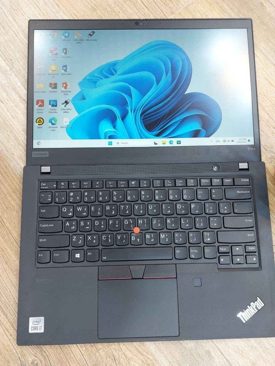 -لابتوب لينوفو.. جيل عاشر.. كارت شاشة منفصل
.
السعر 465 الف 

.
Lenovo p14s Ci7 /10th جيل عاشر سوبر سوبر سلم خفيف الوزن نظافة عاليه جدا مع كارت شاشة منفصل نفيديا 2GB 
……………………
المعالج Core i7-10510U
كارت شاشة منفصل نفيديا 2GB  quadro p520
 ذاكرة الوصول العشوائي (الرام) 16GB 
 التخزين( الهارد) SSD 256GB 
 مقاس شاشة(حجم الشاشة)  14" FHD 
 كيبورد  عربي انكليزي ضوئي 
شاحنة Type c 
النظافة شرط اخو الجديد وعل الفحص 
…………………………………


**إذا كنت صاحب هذا الإعلان وتريد حذفه لأي سبب، رجاءا أرسل رسالة إلى الدعم الفني**