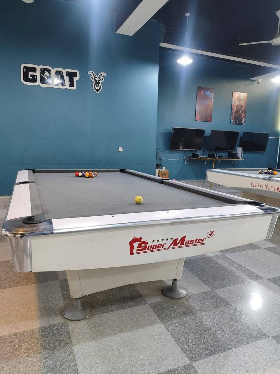 تم وصول وجبه من البليارد المستخدم ول جديد 🎱
ويوجد كادر نصب وادامه جميع طاولات البليارد بغداد وجميع محافضات العراق   🎱🇮🇶ويوجد جميع مستلزمات البليارد وملحقاته 🎱 لاستفسار ***********
